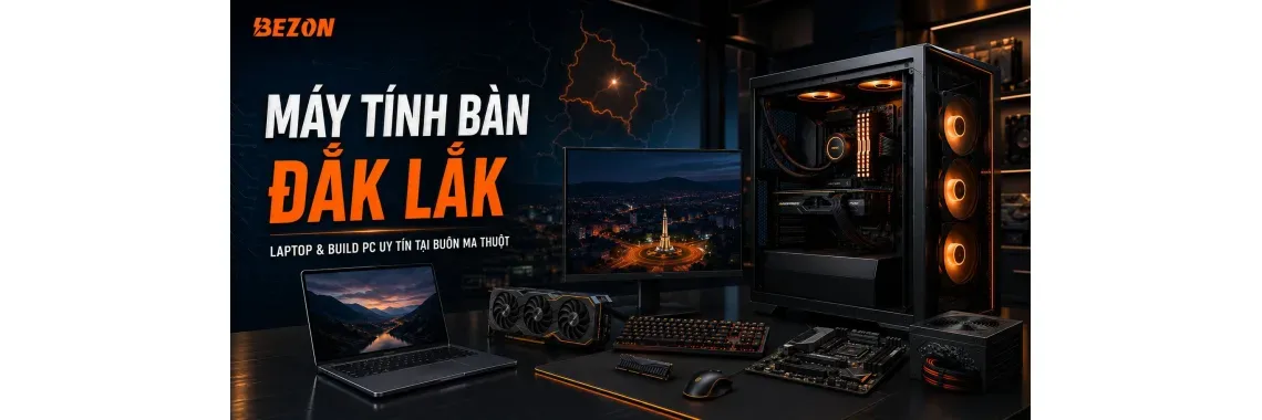 Top Cửa Hàng Máy Tính Bàn Đắk Lắk, Laptop & Build PC Uy Tín Tại Buôn Ma Thuột