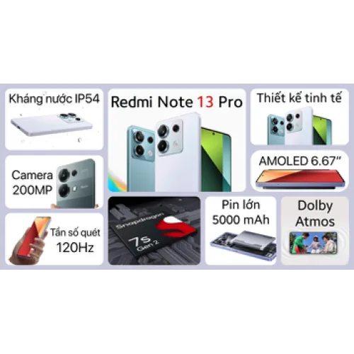 Điện thoại Xiaomi Redmi Note 13 Pro 5G (8GB/128GB)
