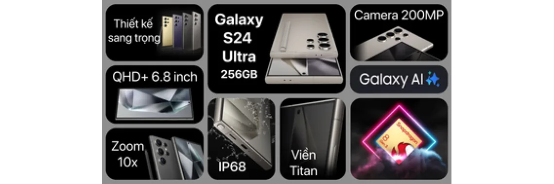 So sánh iPhone 16 Pro Max vs Samsung Galaxy S24 Ultra: Siêu phẩm nào dẫn đầu 2026?