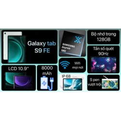 Samsung Galaxy Tab S9 FE WiFi (6GB/128GB) Chính Hãng