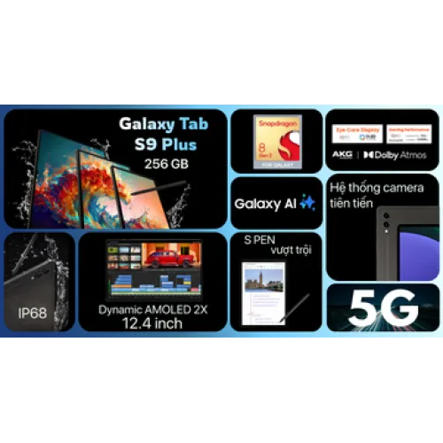 Samsung Galaxy Tab S9+ Plus WiFi (12GB/256GB) Chính Hãng