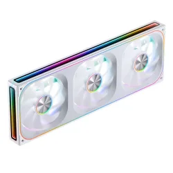 Quạt tản nhiệt PC Jonsbo ZA-240 | Kit liền khối 2 fan 242mm, ARGB, Gió thuận, Đen