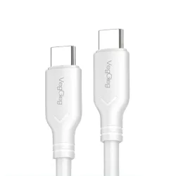 Cáp sạc nhanh Veggieg V-M001C 60W | USB C sang C, 1.2m
